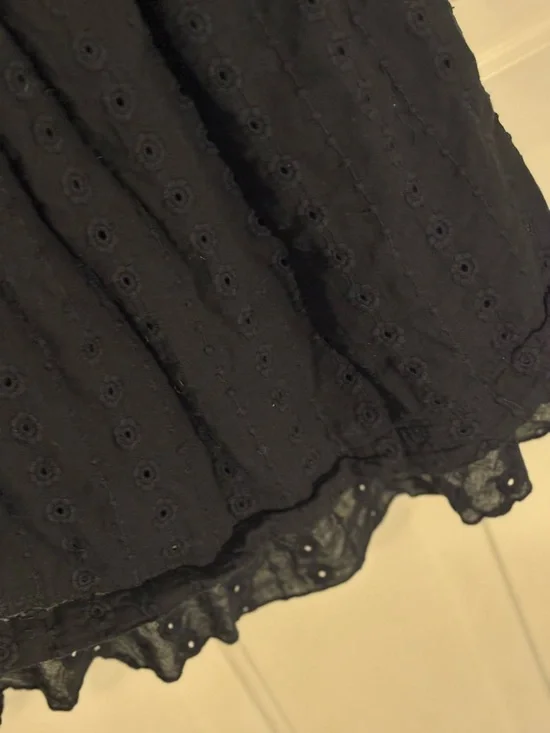 Princess Polly Black Eyelet Sundress for Girls - Picture 3 of 4